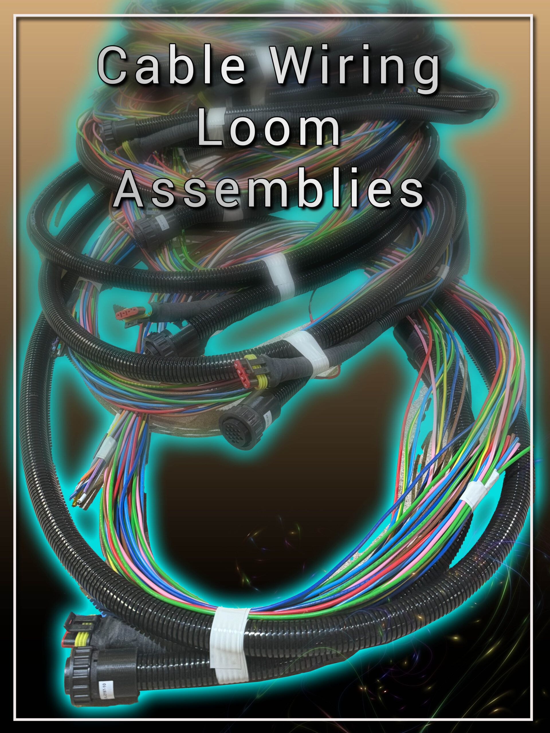 Junction Box and wiring cable Loom assemblies
